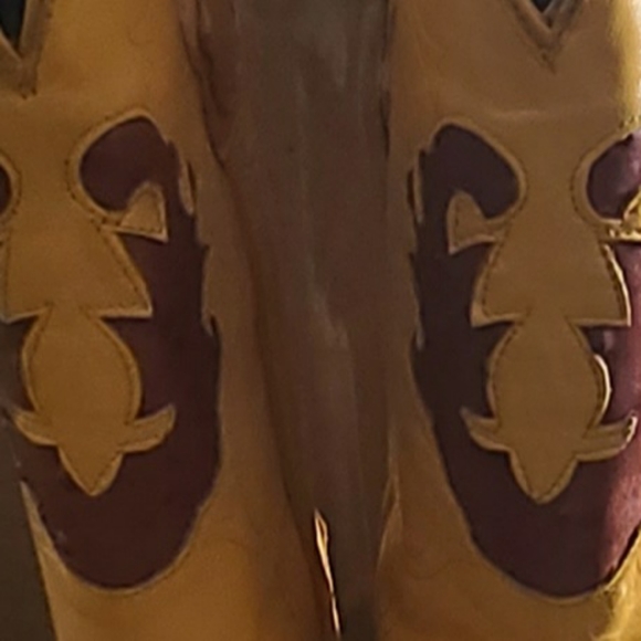 Mex Rodeo Rider Yellow Long Quill Ostrich 11.5 D - Picture 3 of 8